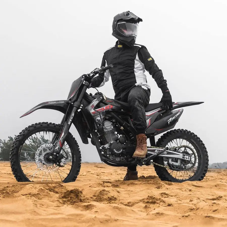 XMSJ Dual Sport Motorcycle Helmet With Pinlock Sun Visor WS902