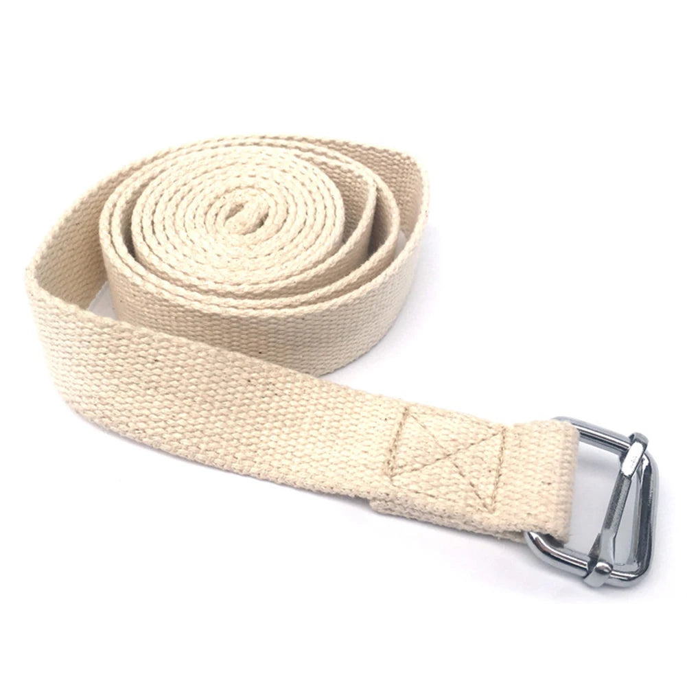Yoga Stretch Strap With D Ring Belt Waist And Legs