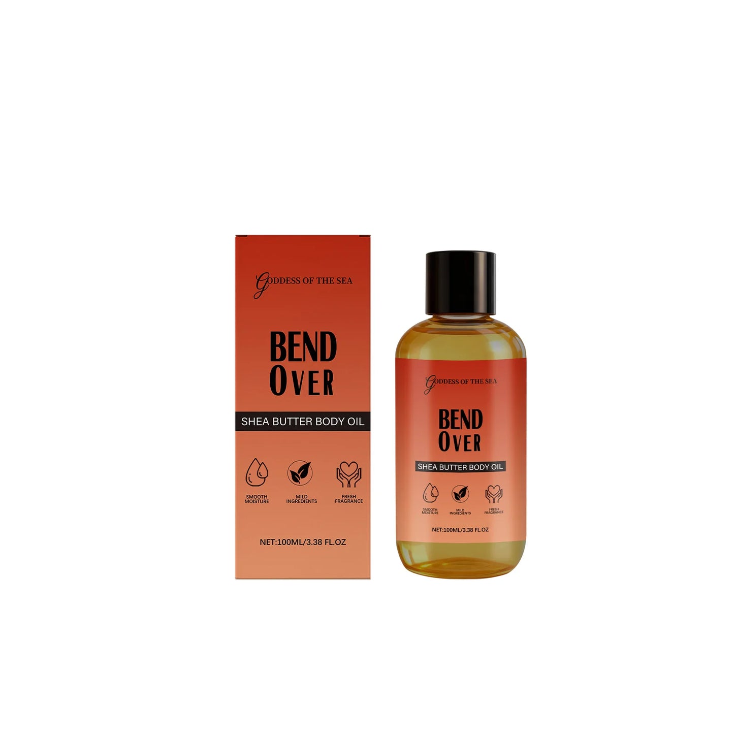 Shea Butter Body Oil Deep Moisturizing Nourishing For All Skin