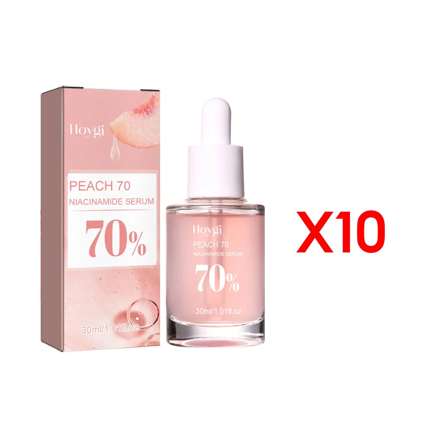 Hoygi Peach Niacinamide Essence Brightening Hydrating Serum