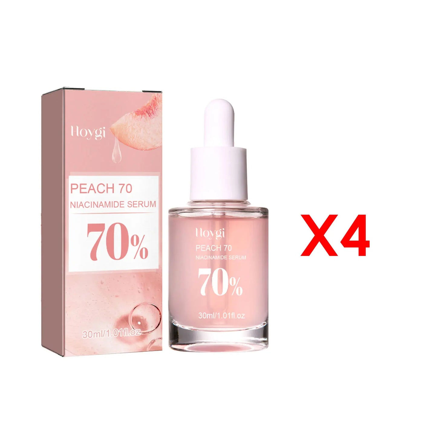 Hoygi Peach Niacinamide Essence Brightening Hydrating Serum