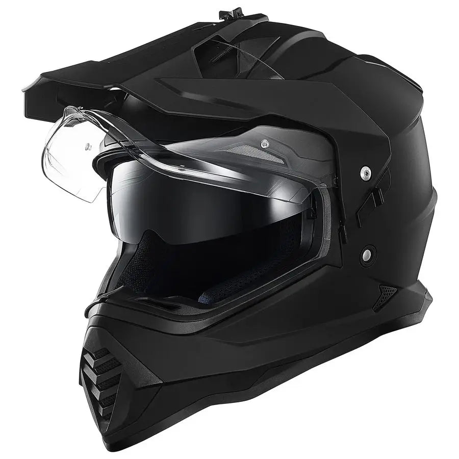 XMSJ Dual Sport Motorcycle Helmet With Pinlock Sun Visor WS902