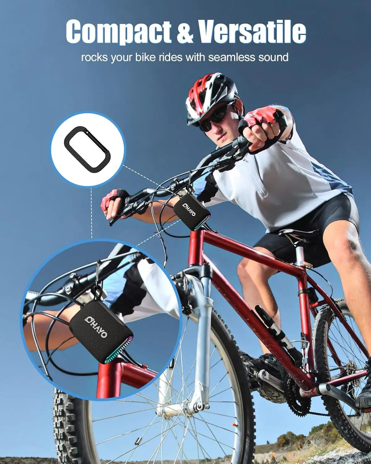 Ohayo S5 Bluetooth Speaker IP67 Waterproof Ultra Portable