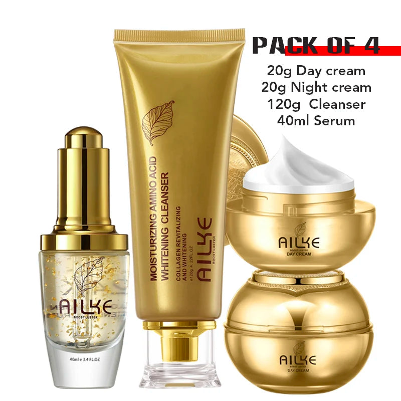 AILKE Whitening Facial Cream With Collagen For Dark Spots And Anti Aging