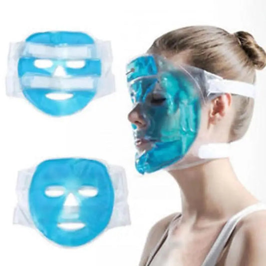 ROSPSKL Cold Gel Face Mask Full Face Ice Compress