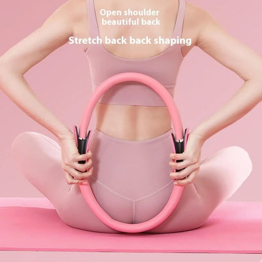 Pilates Rings Set For Home Exercise And Yoga With Handles