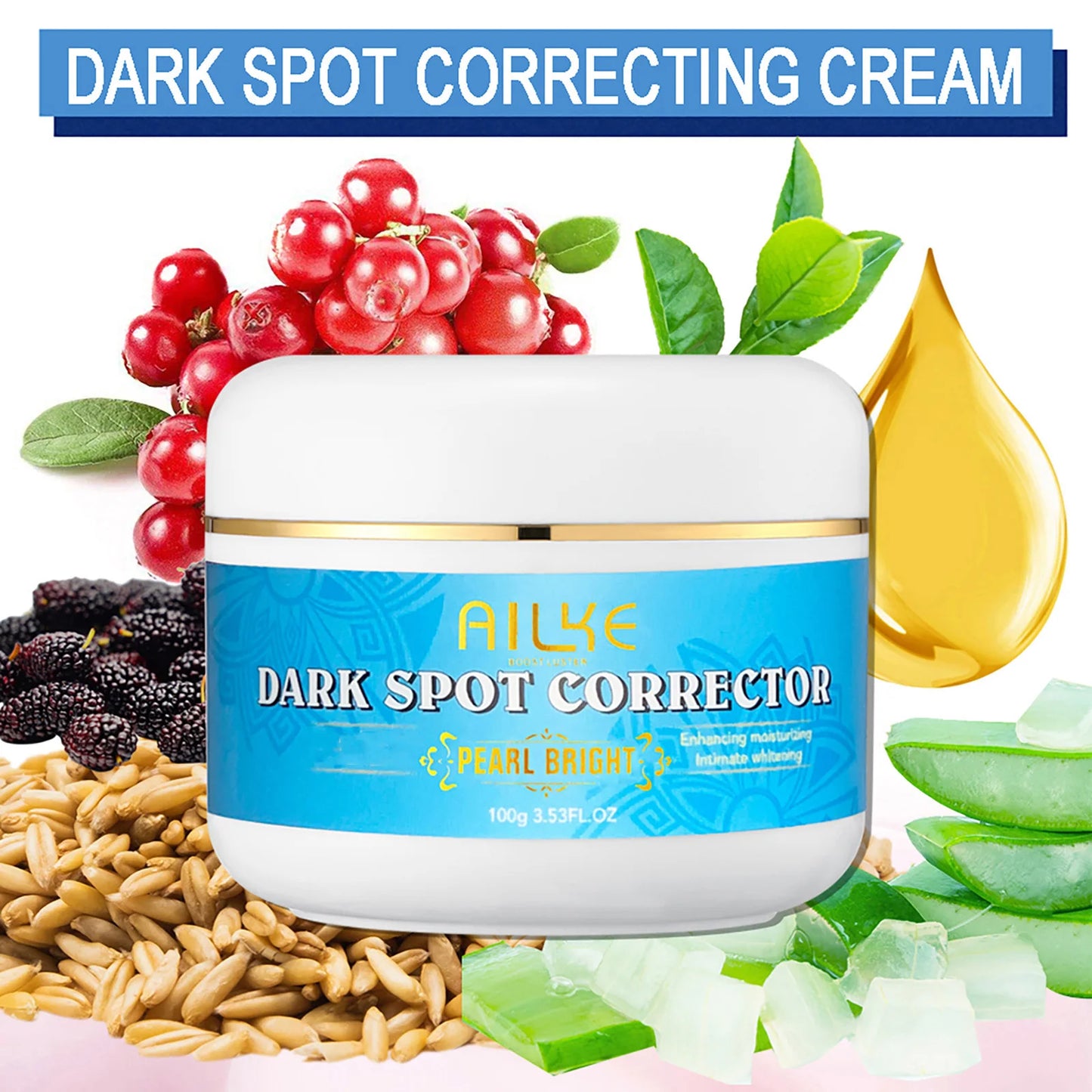 AILKE Multi Vitamin Whitening Body Lotion With Vitamins A E B3 B5