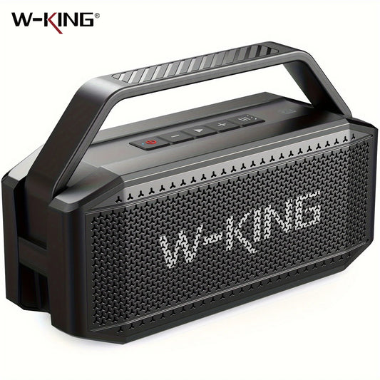W King Portable 100W Bluetooth Speaker With Deep Bass IPX6