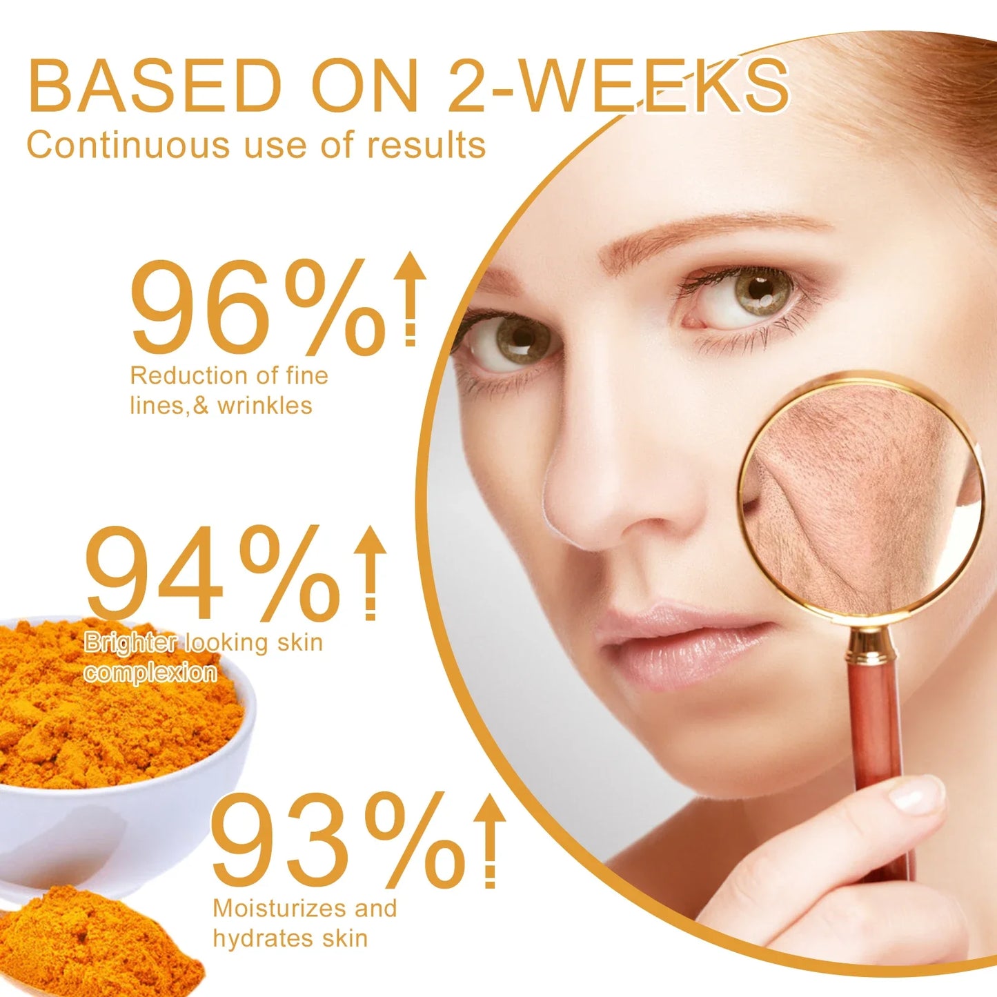 Hoygi Vitamin C Turmeric Moisturizer Face Cream For Brightening