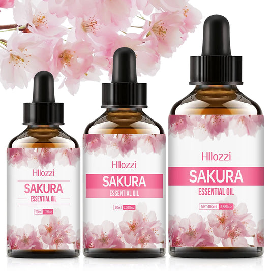 Sakura Essential Oil For Diffusers And DIY Aromatherapy