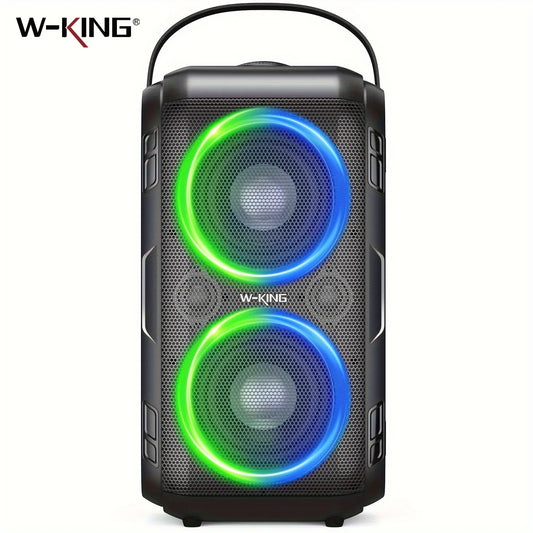 W-King 80W RMS Portable Bluetooth Party Speaker Boombox