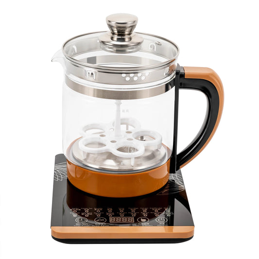 Electric Kettle With Tea Infuser And Egg Steamer Smart Menus