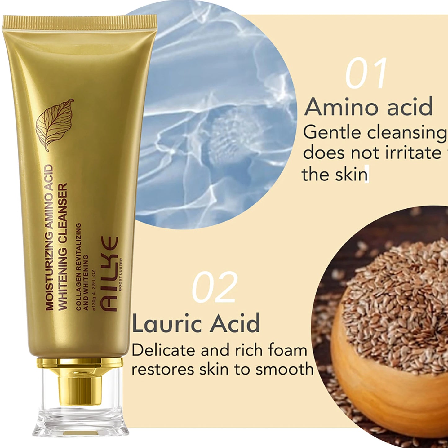 AILKE Whitening Facial Cream With Collagen For Dark Spots And Anti Aging