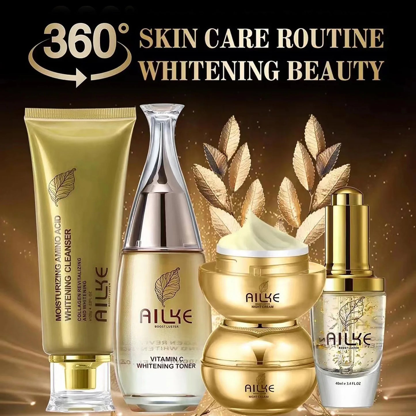 AILKE Whitening Facial Cream With Collagen For Dark Spots And Anti Aging