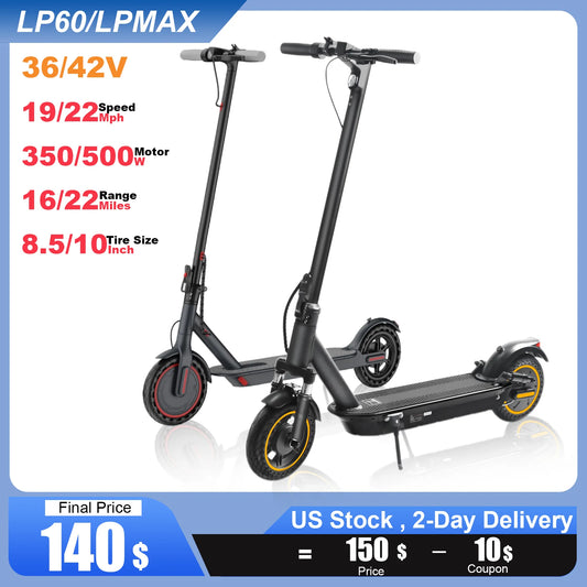 AOVOPRO LP60 LPMAX Electric Scooter 500W 22 Mph Foldable