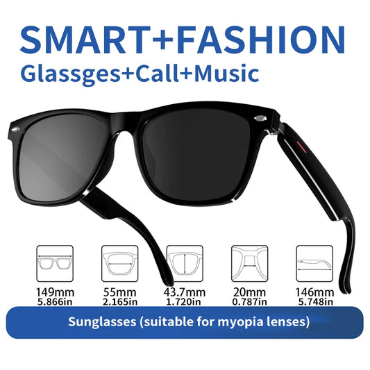 Giinova Smart Bluetooth Glasses for Music and Calls